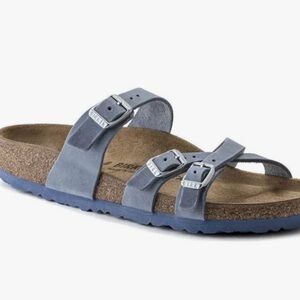 Birkenstock Dusty Blue Franca Sandals size 7.5